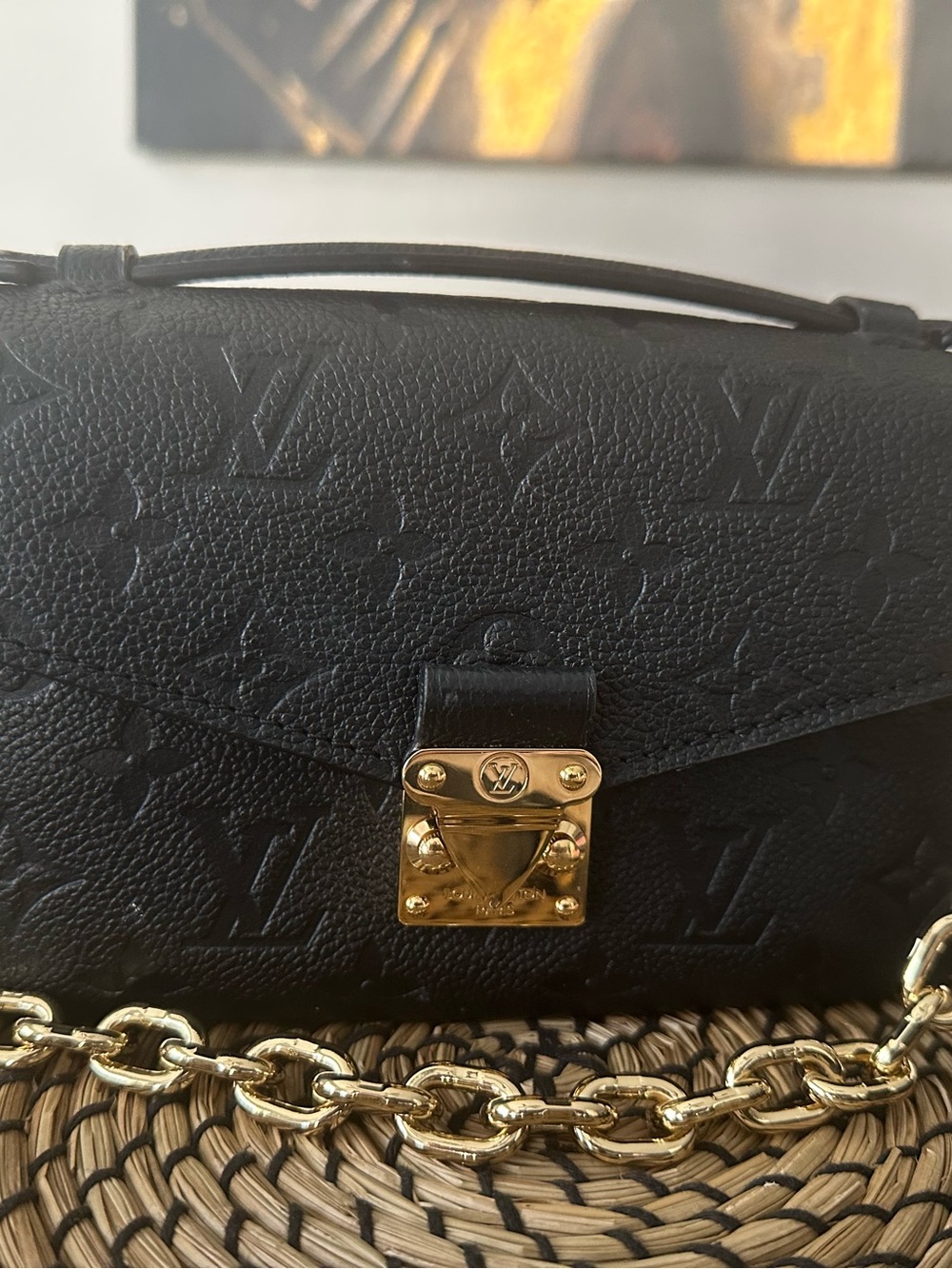 Louis Vuitton Pochette Metis East West Empreinte Leather